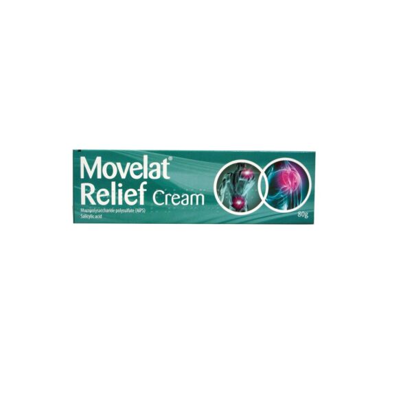 Movelat Relief Cream – 80g  -  Back Pain