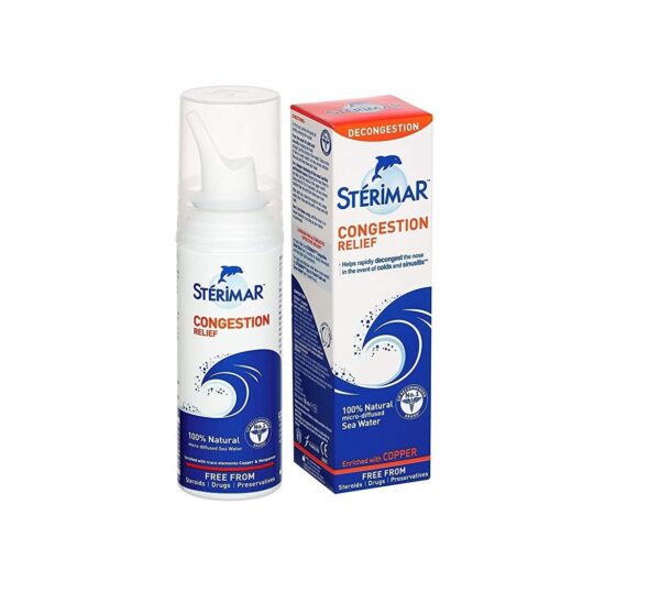 Sterimar Congestion Relief Nasal Spray – 50ml  -  Decongestants