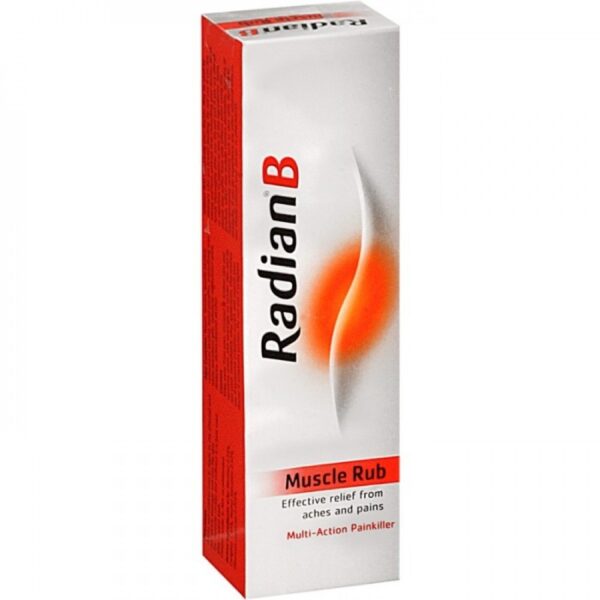 Radian B Muscle Rub – 100g  -  Back Pain