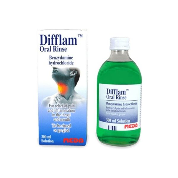 Difflam Oral Rinse – 300ml  -  Mouth Infections
