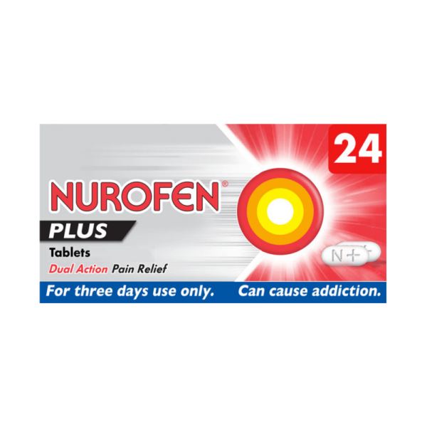 Nurofen Plus 200mg/12.8mg - 24 Tablets