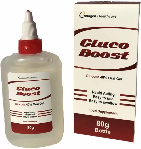 GlucoBoost Glucose Oral Gel 40% - 80g Bottle