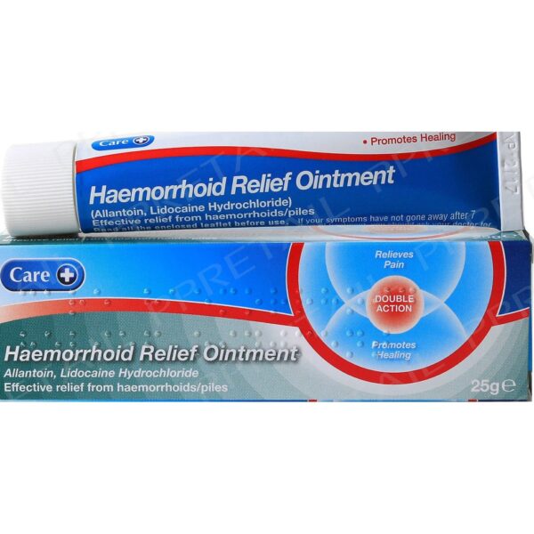 Care Haemorrhoid Relief Ointment – 25g  -  Haemorrhoids & Piles