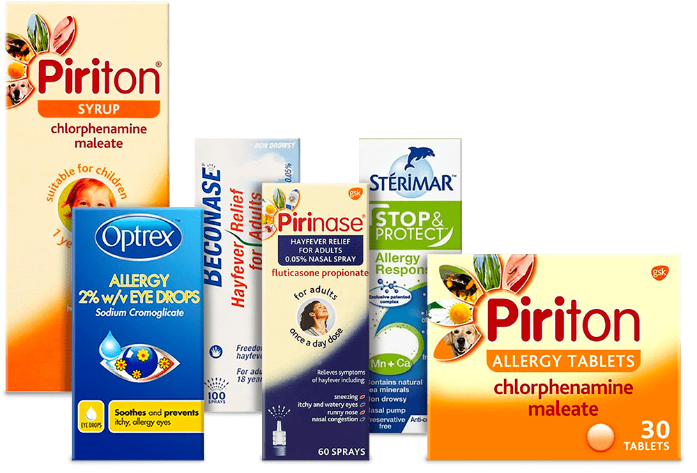 Hayfever relief product group