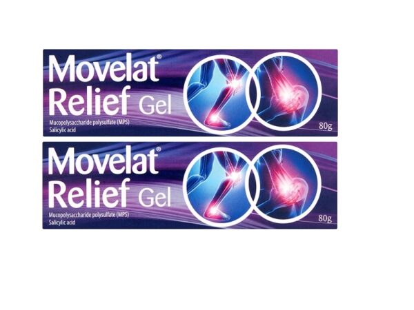 Movelat Relief Gel – 2x80g  -  Joint & Muscle Pain