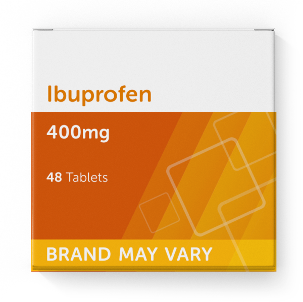 Ibuprofen 48 tablets, generic brand