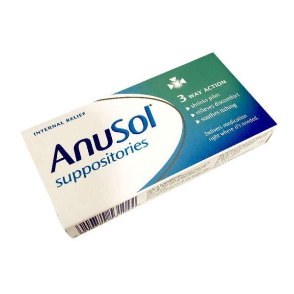 Anusol Suppositories - 12 Suppositories