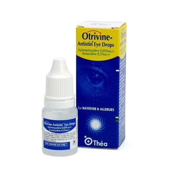 Otrivine Antistin Hayfever & Allergy Eye Drops – 10ml  -  Eye Drops