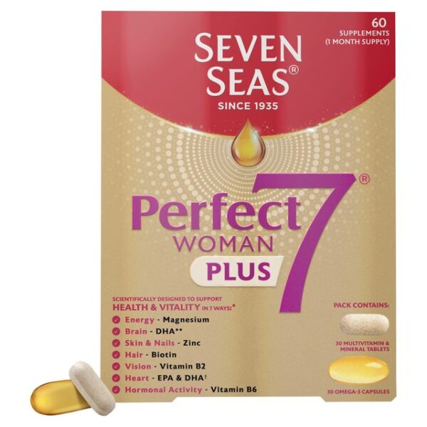 Seven Seas Perfect Woman Plus 7 – 30 Tablets & Capsules  -  A-Z