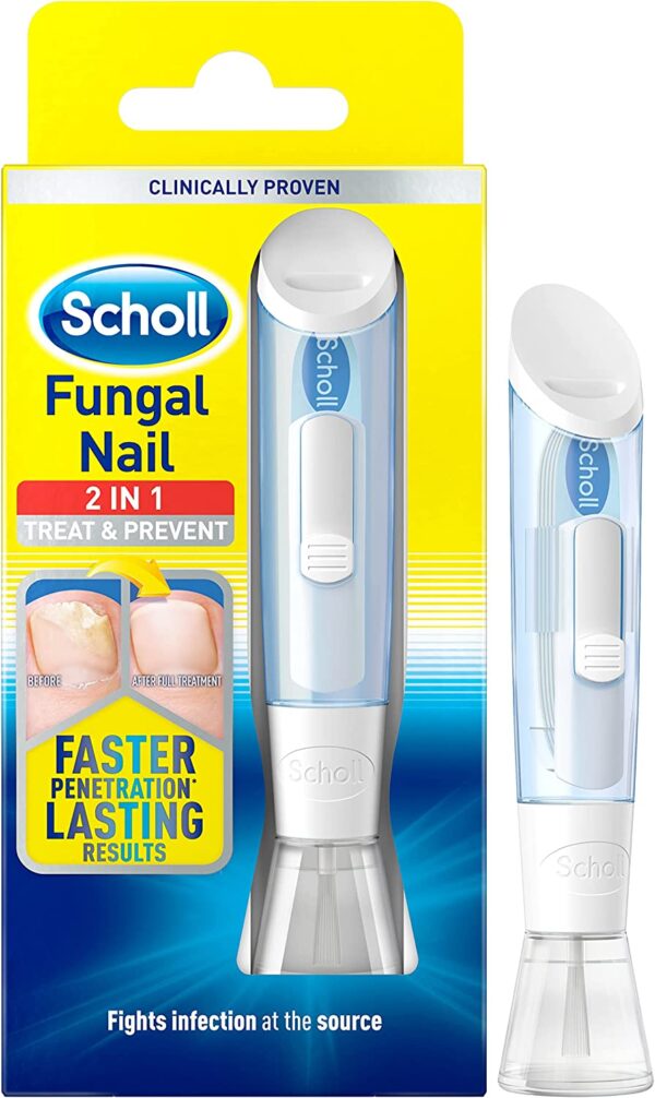 Scholl Fungal Nail 2 in 1 Treatment  – 3.8 ml  -  Fungal Infections