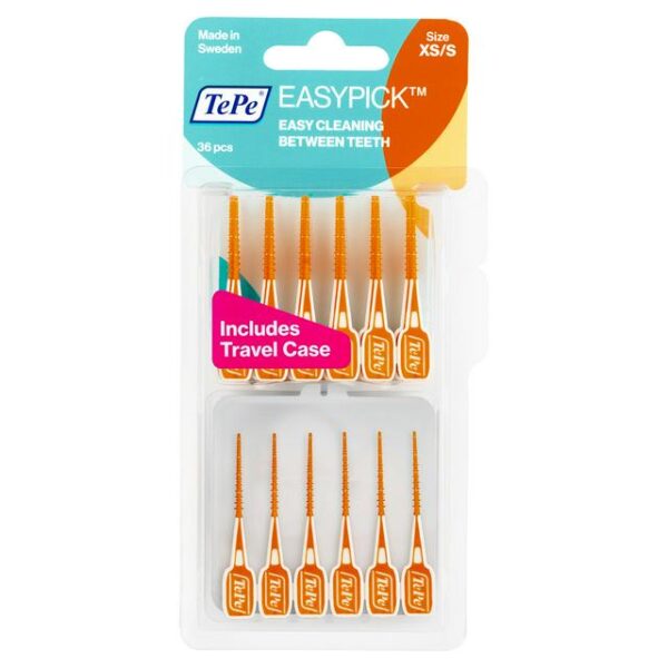 TePe- EasyPick ToothPick -XS/S 36 pcs  -  Dental Floss