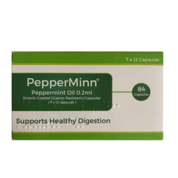 Peppermint Oil For IBS Relief - 84 Capsules