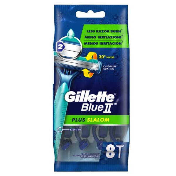 Gillette Blue-II Plus slalom