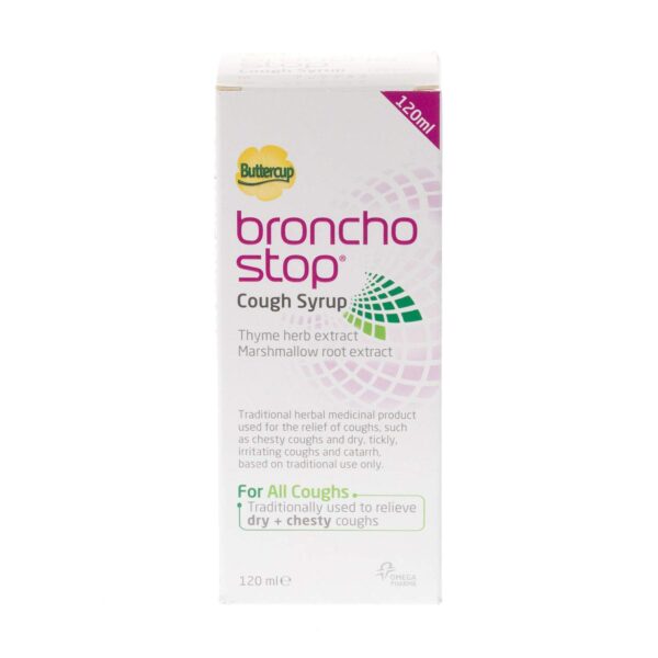 Buttercup Broncho Stop Cough Syrup – 120 ml  -  Cold & Flu