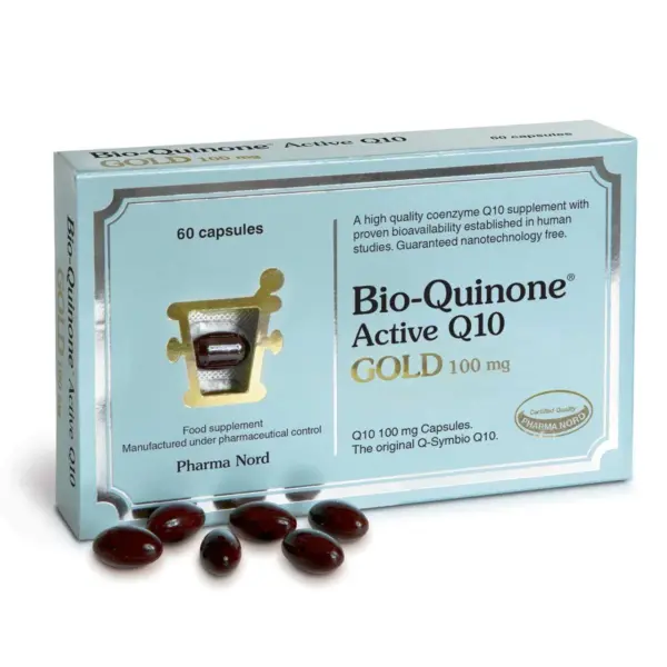 Bio-Quinone Active Q10 Gold 100 mg – 60 Capsules  -  Energy & Wellbeing