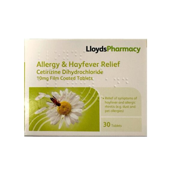 Allergy & Hayfever Relief 10mg Tablets