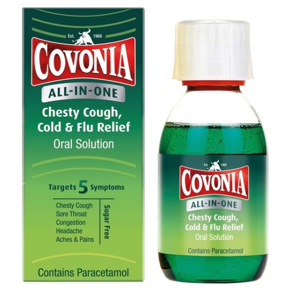 Covonia All-In-One Cough Oral Solution