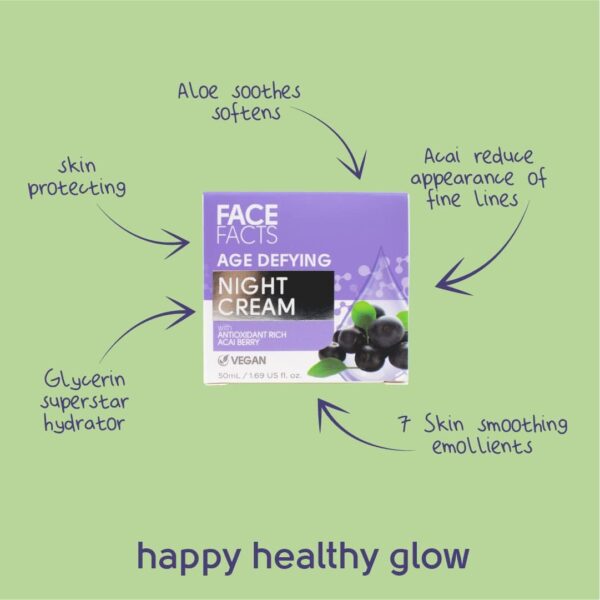Face Facts Age Defying Night Cream – 50ml  -  Cosmetics