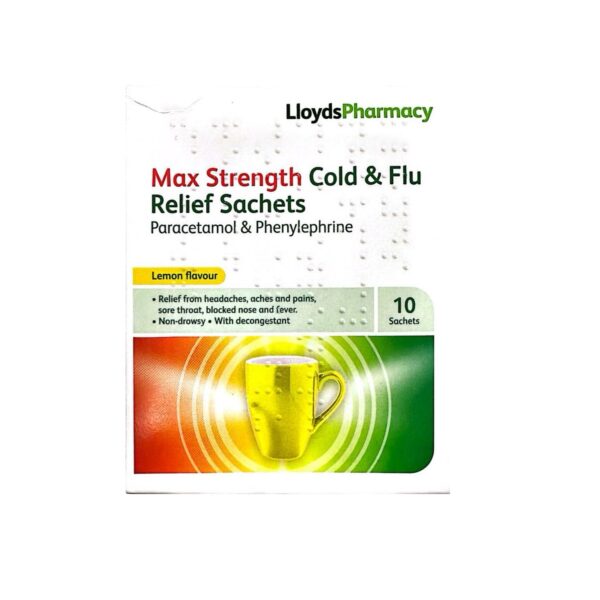 Max Strength Cold and Flu Sachets