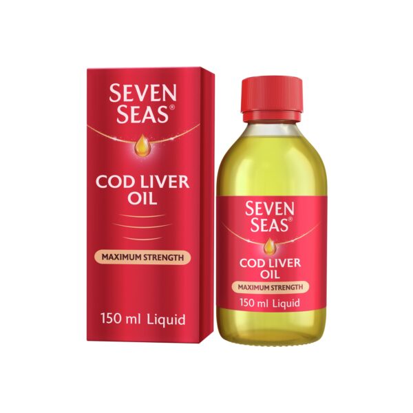 Seven Seas Cod Liver Oil – 150 ml  -  A-Z