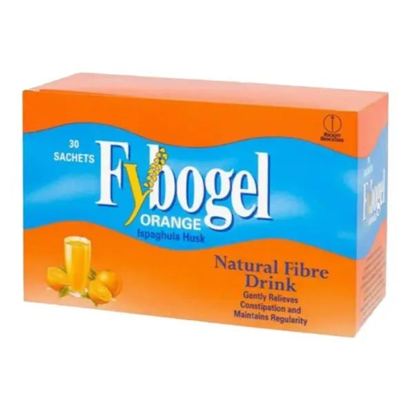 Fybogel Sachets Orange – 30 Sachets  -  Constipation