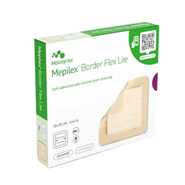 Mepilex Border Comfort Lite 10 x 10 cm