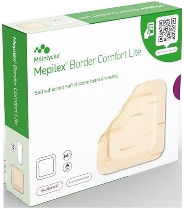 Mepilex Border Comfort Lite 15 x 15 cm