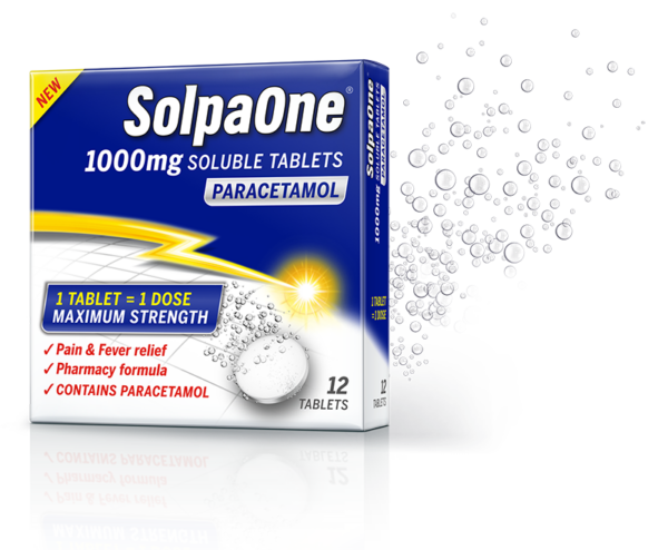 SolpaOne 1000mg Soluble Tablets