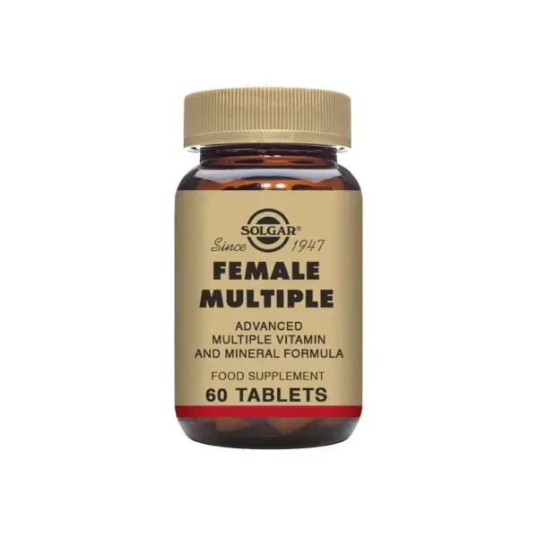 Solgar Female Multiple – 60 Tablets  -  Food Supplements